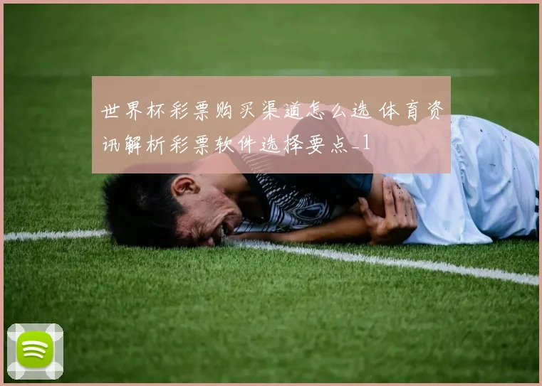 世界杯彩票购买渠道怎么选 体育资讯解析彩票软件选择要点_1